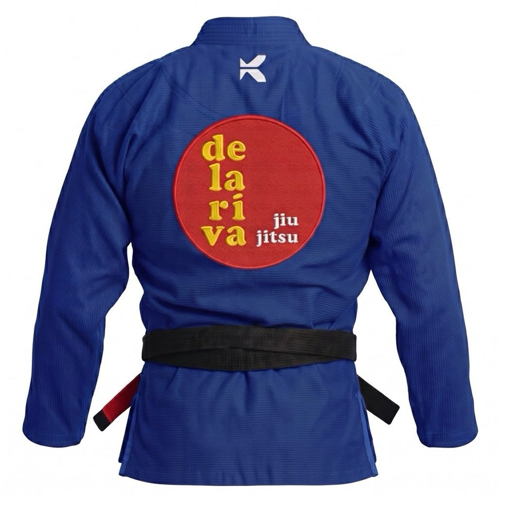 Kimono BJJ Kawagi - Azul Adulto - Delariva