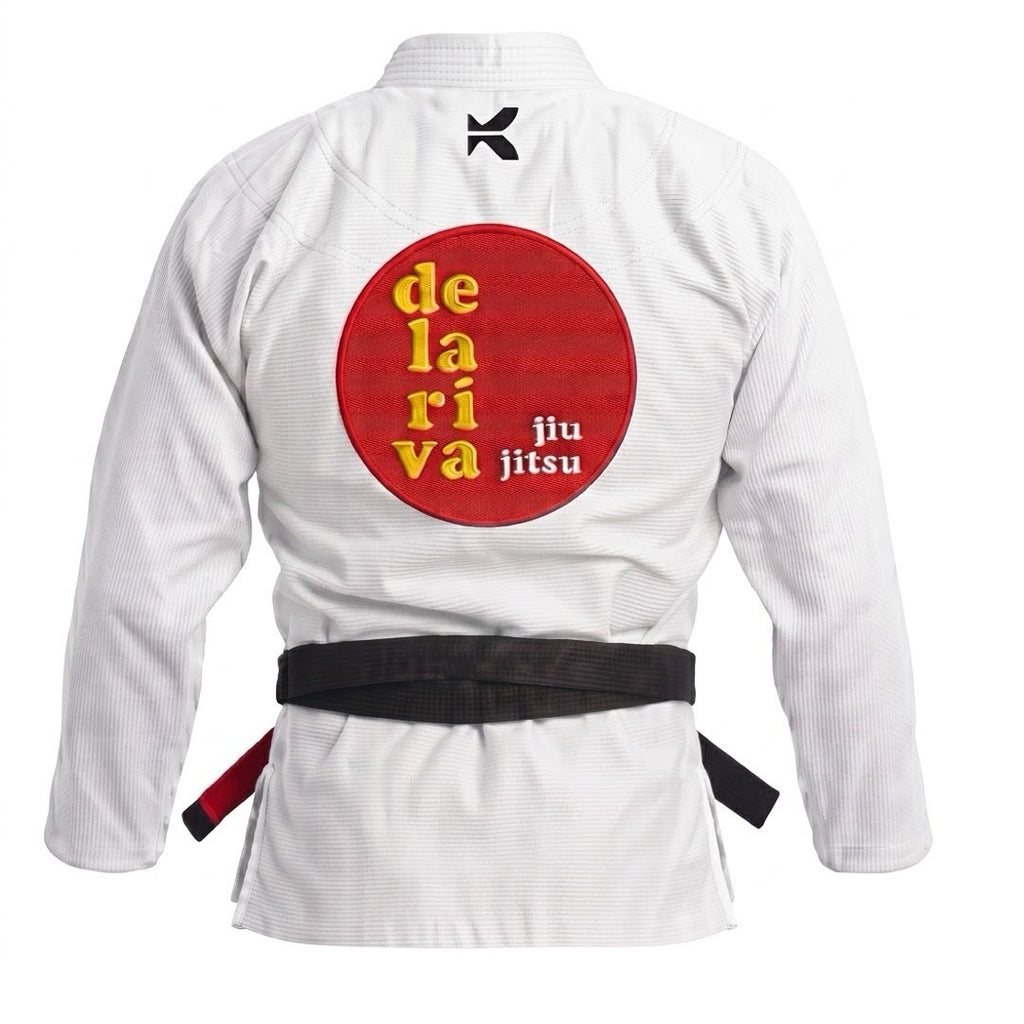 Kimono BJJ Kawagi Branco - Delariva