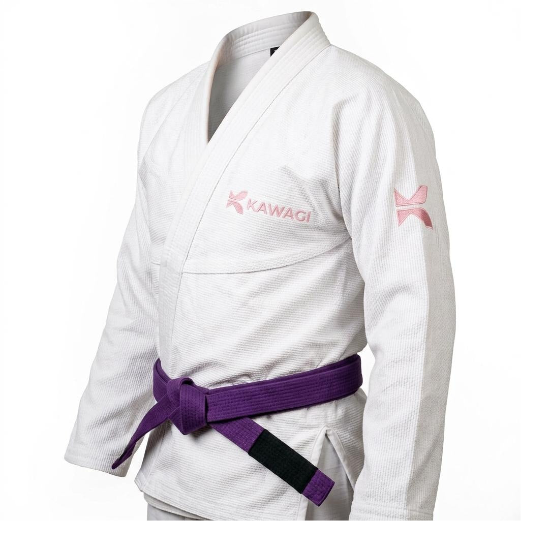 Kimono Feminino BJJ Kawagi Branco - Adulto