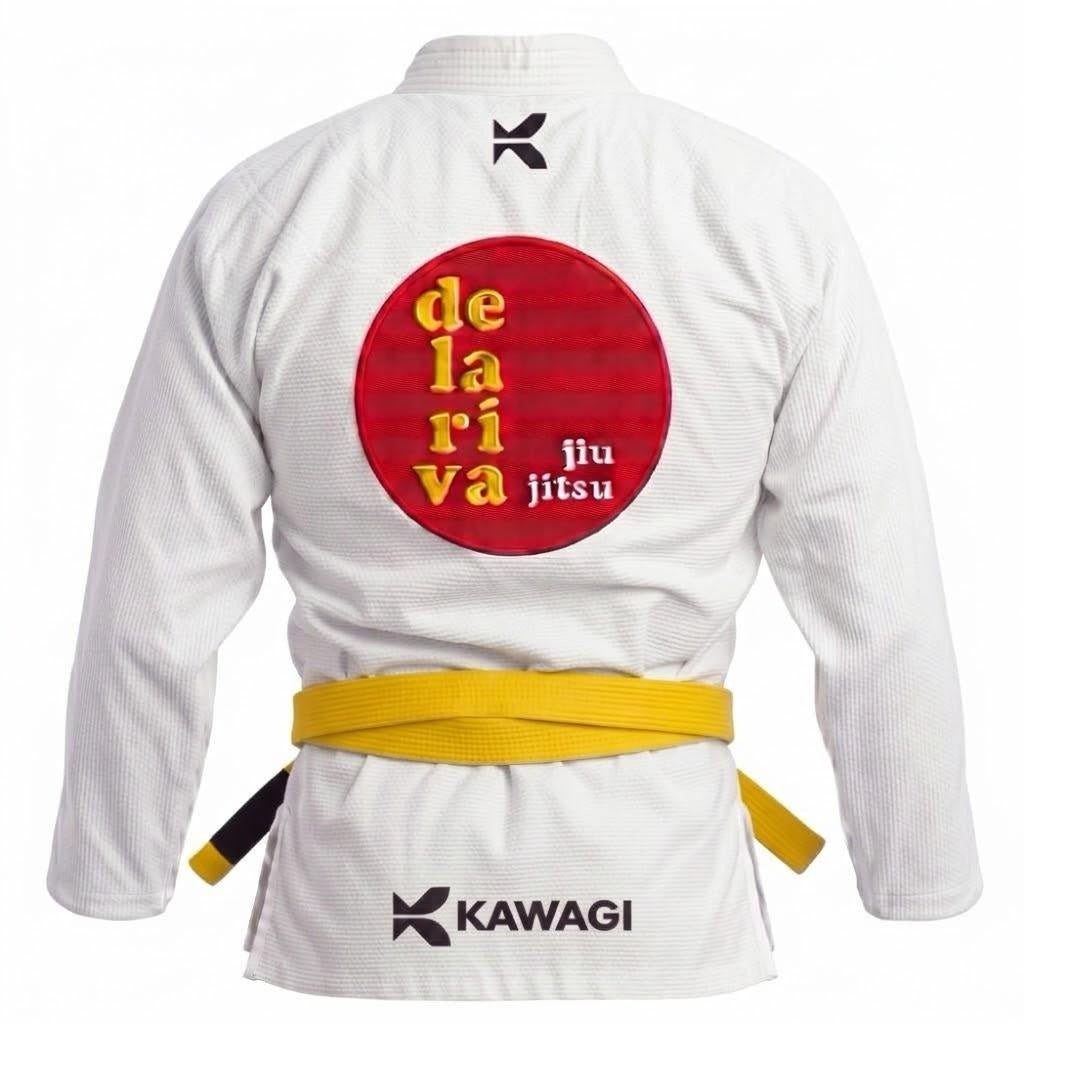 Kimono BJJ Kawagi Branco Infantil - Delariva