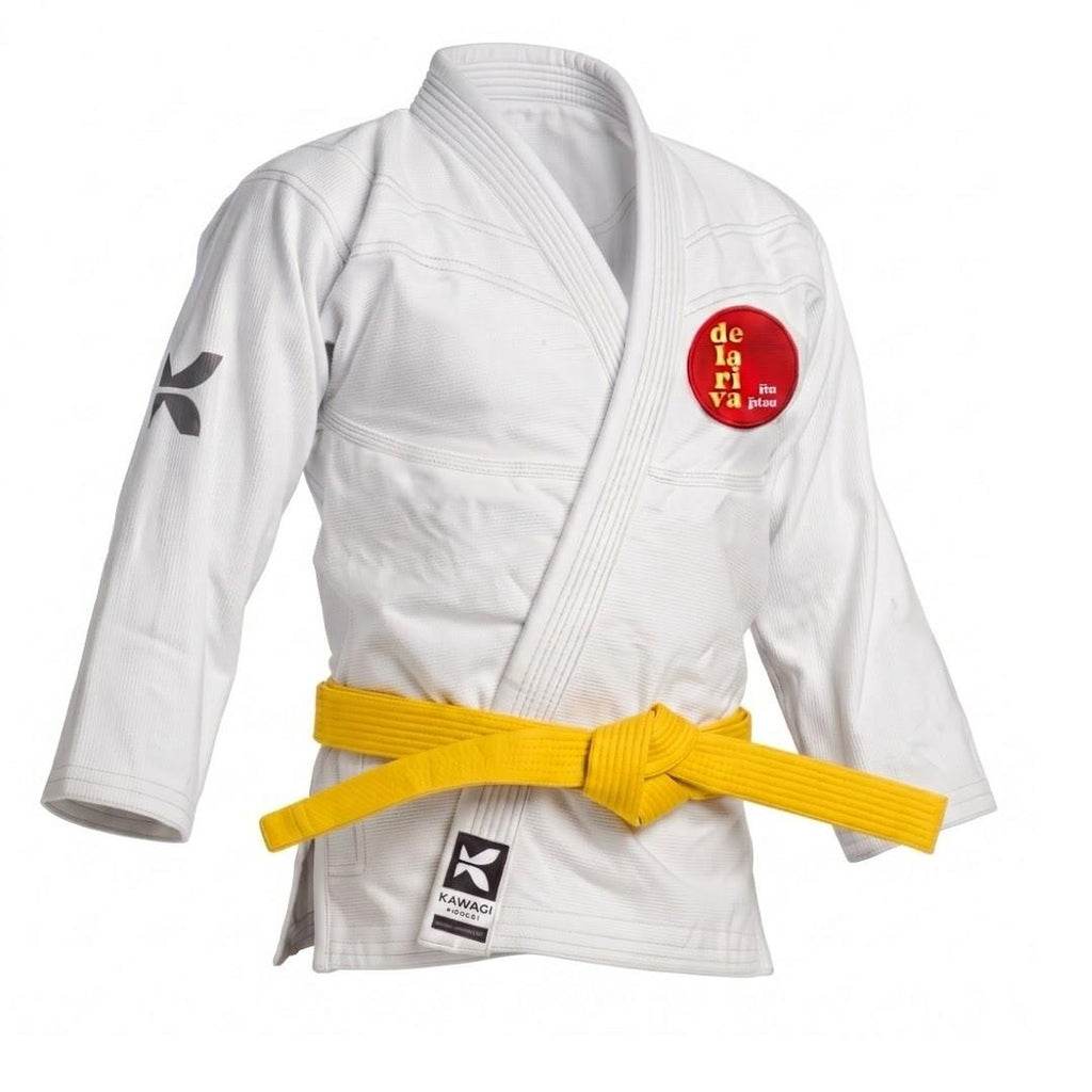 Kimono BJJ Kawagi Branco Infantil - Delariva