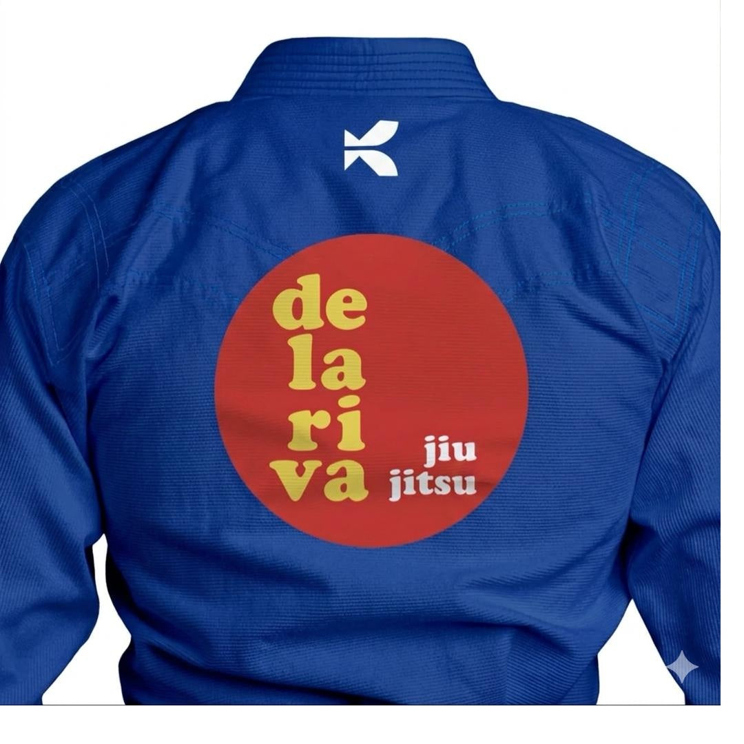 Kimono BJJ Kawagi - Azul Adulto - Delariva