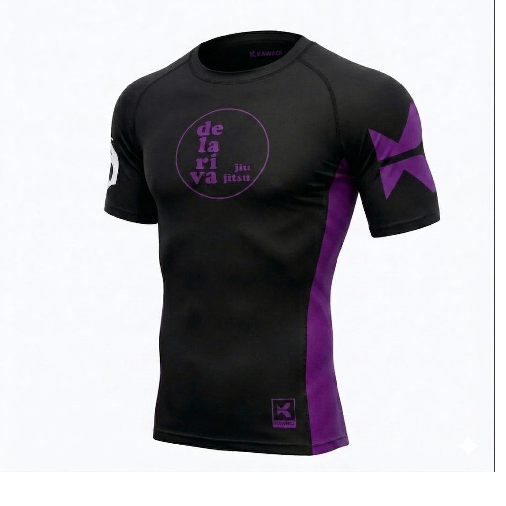 Rash Guard - Kawagi Roxo Adulto - Delariva