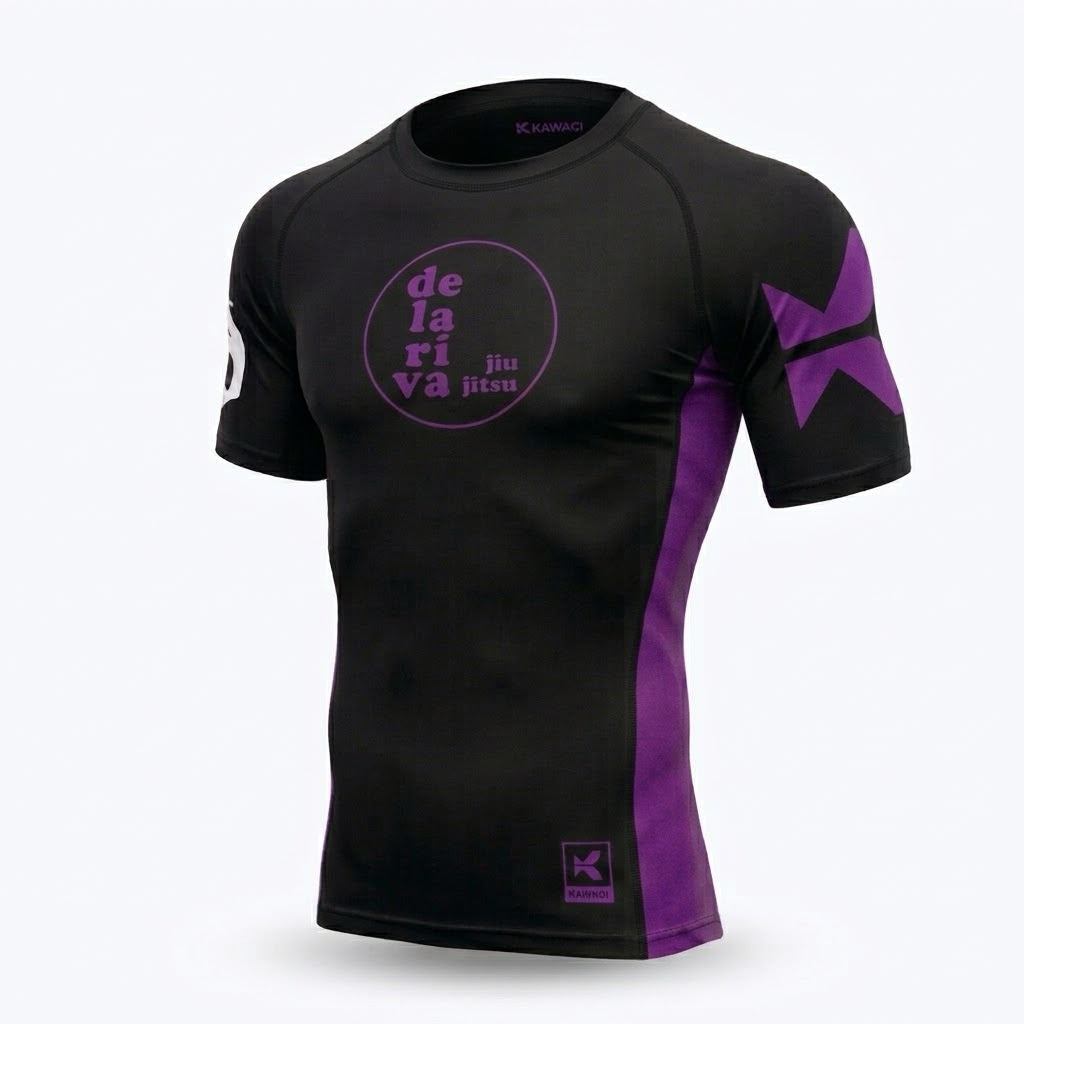 Rash Guard - Kawagi Roxo Adulto - Delariva