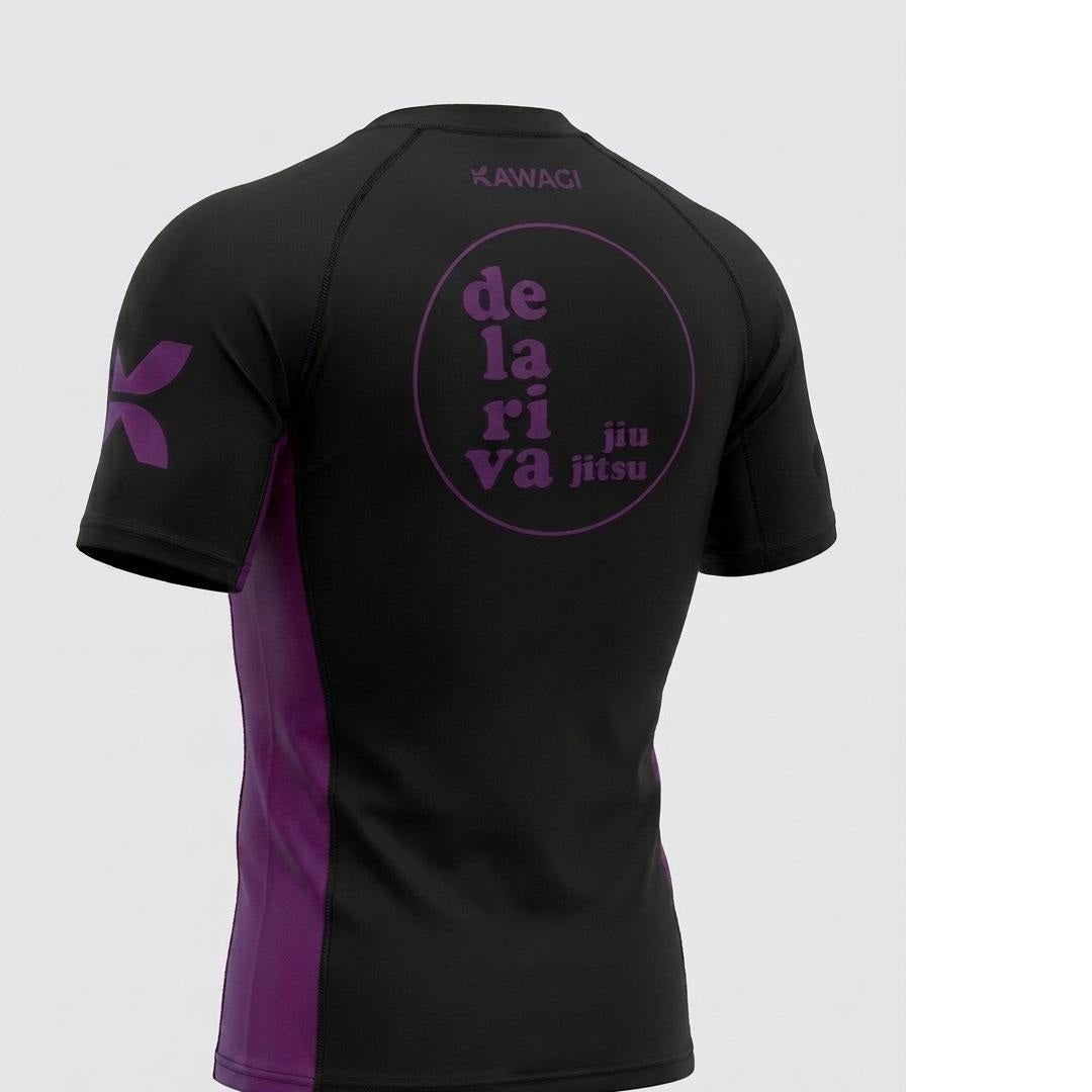 Rash Guard - Kawagi Roxo Adulto - Delariva
