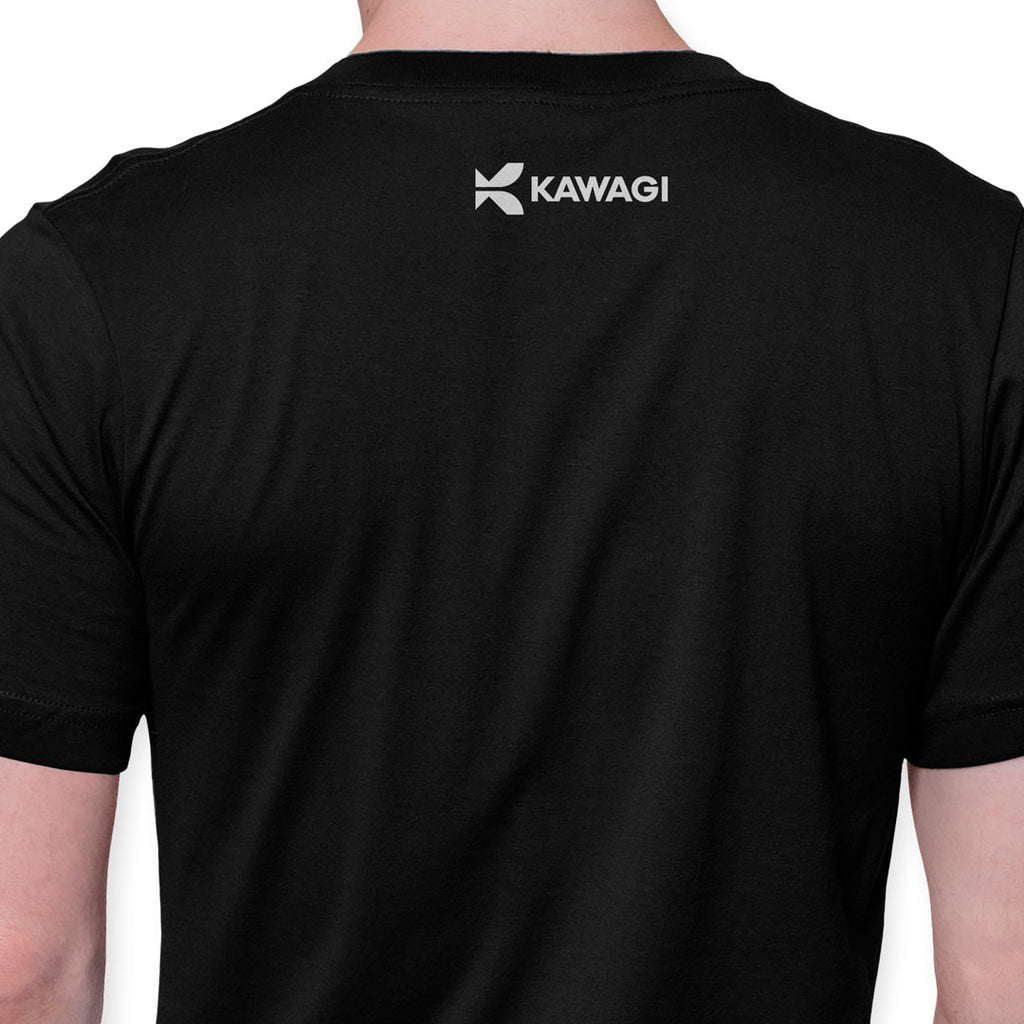 T-shirt Kawagi casual Preta