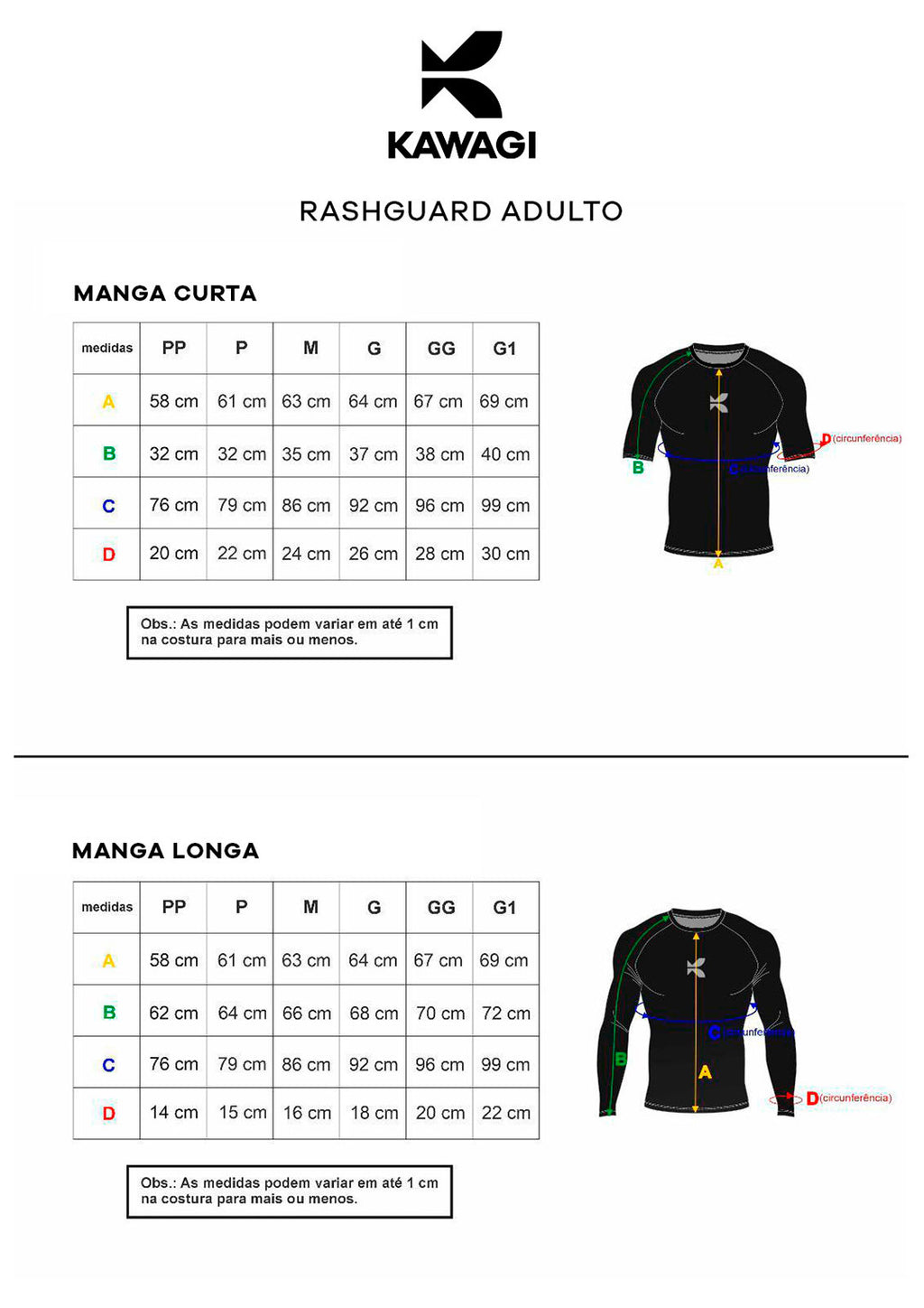 Rash Guard - Kawagi Azul Adulto -Delariva